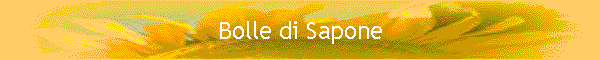 Bolle di Sapone